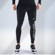 Компрессионный мужской комплект одежды для тренировок NJR 5в1 M Черный-Синий (NJR-03)