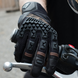 Мотоперчатки шкіряні сенсорні із захистом кісточок кулака REV'IT Sand 3 М Чорні FGS121-1010