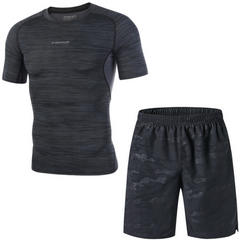 Мужской комплект одежды для тренировок Fannai M Темно-синий FA16