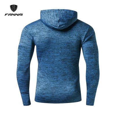 Компресійний чоловічий комплект одягу для тренувань та спорту Fannai 5в1 M Синій (FNKV-02)