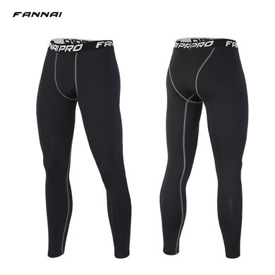 Чоловічий комплект одягу для спорту Fannai M Чорний-синій FAR4