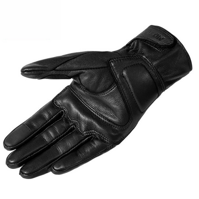 Мотоперчатки кожаные сенсорные с защитой костяшек кулака  MOTOWOLF М Черные MDL0303