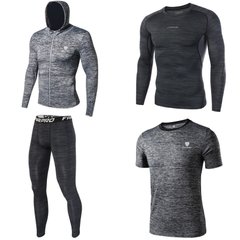 Мужской комплект одежды для тренировок Fannai M Серый-синий FAR6