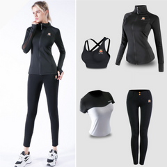 Комплект одежды для фитнеса Paulfrank S Черный PF1123