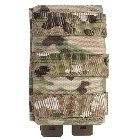 Подсумок Колчан FAST c пластиковыми вставками KYDEX под магазины 7.62, 5.56 открытый Multicam Cordura 500D с системой MOLLE Мультикам WS9000770CP