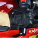 Мотоперчатки кожаные сенсорные с защитой костяшек кулака GHOST RACING М Черные GR-ST05