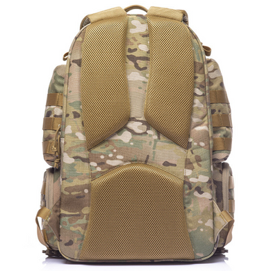 Рюкзак тактичний з кишенею для шолома Мультикам YAKEDA 55L Multicam KY048