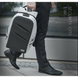 Рюкзак Антикрадій Для Ноутбука Fenruien із Замком TSA та Сталевим тросиком 15.6'' Чорний, Black 9918