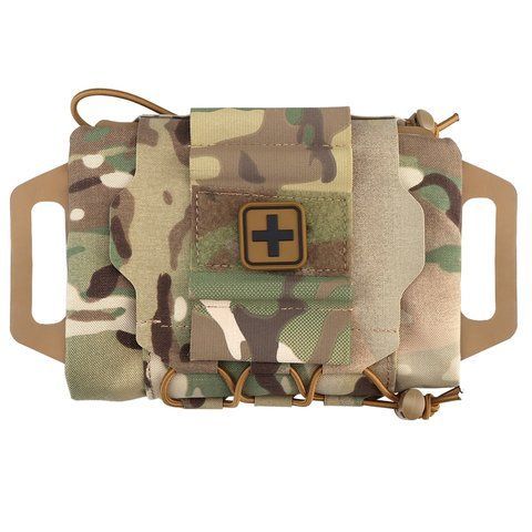 Подсумок Аптечка Тактическая медицинская Мультикам быстросъемная Multicam Cordura 500D WOS00987V