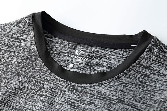 Мужской комплект одежды для спорта Fannai M Черный-серый FA06