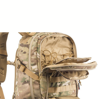 Рюкзак тактический с карманом для шлема и съемным Рпс поясом Койот YAKEDA 55L Coyote KYF050CB
