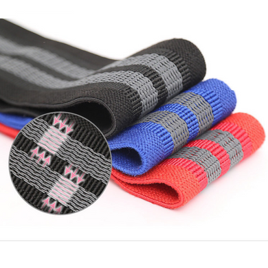 Резинки для фитнеса и спорта тканевые AOLIKES PRO Набор из 3шт Разноцветные LD3603