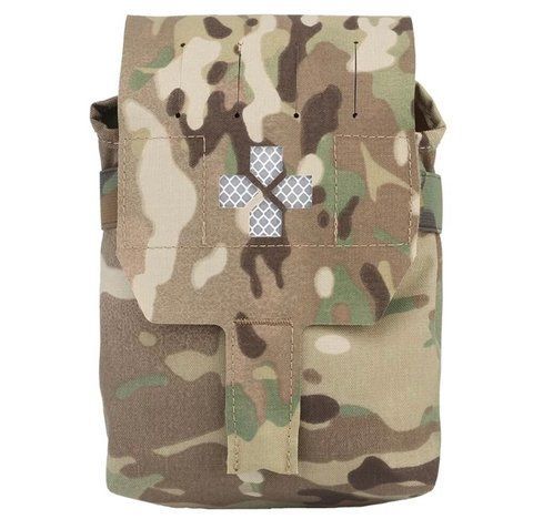 Подсумок Аптечка Тактическая медицинская Мультикам быстросъемная Multicam Cordura 500D WOS009870MC