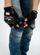 Мотоджинсы с внутренней защитой колен и наружной части бедра (мотоштаны для эндуро, джинсы для мотоцикла, для чопперов) MOTO PANTS M Синий MP-0116