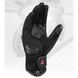 Мотоперчатки кожа-текстиль с защитой костяшек кулака MOTOWOLF M Черный MDL0307