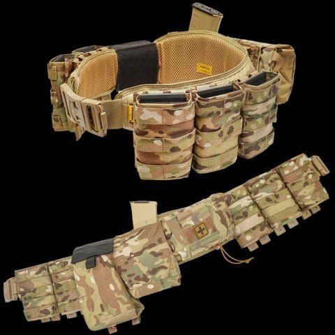 Разгрузочный Рпс пояс с пластиковыми подсумками Фаст тактический Fast Cordura Multicam Мультикам WOSMW-7088700