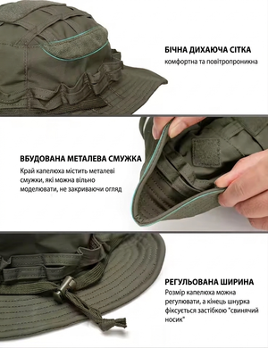 Панама IDOGEAR Boonie тактическая Ranger Green