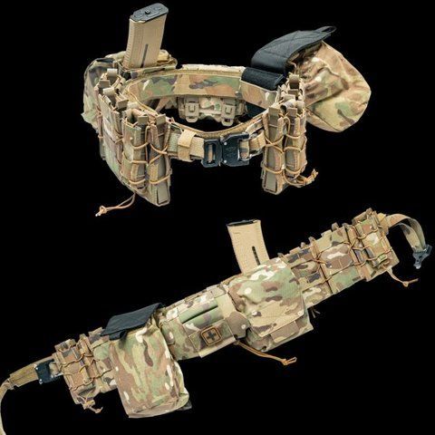 Разгрузочный Рпс пояс с пластиковыми подсумками Фаст тактический Fast Cordura Multicam Мультикам WOSM-7088700