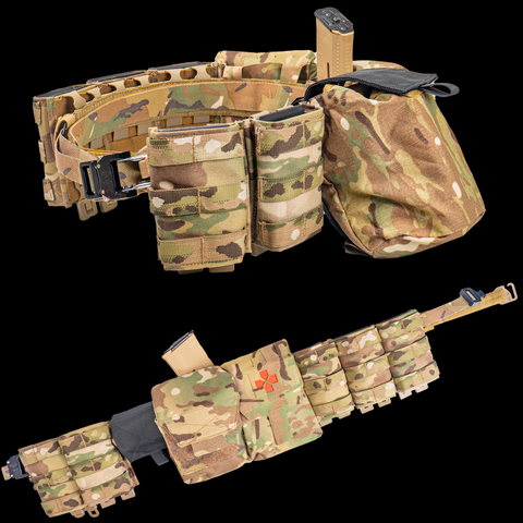 Разгрузочный Рпс пояс с пластиковыми подсумками Фаст тактический Fast Cordura Multicam Мультикам WOSM2-70887009