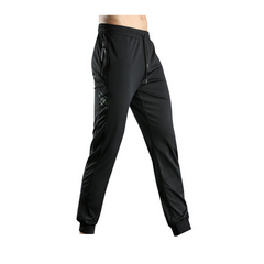 Спортивные штаны для фитнеса LIEXING L Черные LXG0201