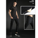 Спортивні штани для фітнесу LIEXING L Чорні LXG0201