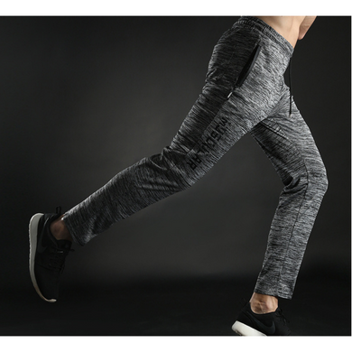 Спортивные штаны для фитнеса LIEXING L Серые LXG0203