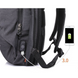 Рюкзак-Мешок Tangcool Для Ноутбука 15.6" с Капюшоном Темно-серый, Dark gray TC711