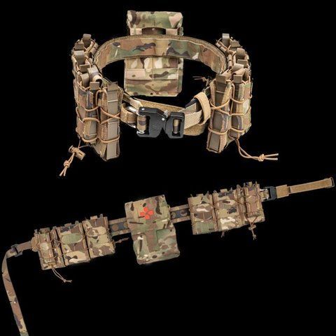 Разгрузочный Рпс пояс с пластиковыми подсумками Фаст тактический Fast Cordura Multicam Мультикам WSP788079