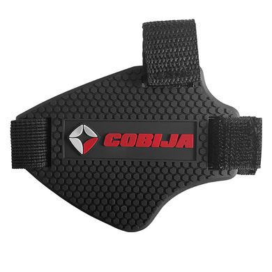 Накладка на обувь для мотоциклистов, защитная, мото накладка для переключения передач COBIJA Черная IJA117