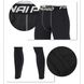 Чоловічий комплект одягу для спорту Fannai M Чорний-сірий FAH10