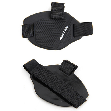 Накладка на обувь для мотоциклистов, защитная, мото накладка для переключения передач INUTEQ Черная LH-X2