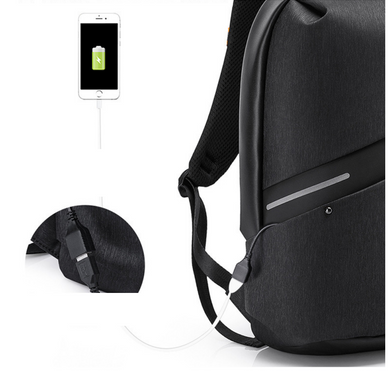 Рюкзак Для Ноутбука Tangcool с USB Темно-Серый / Dark gray TG012