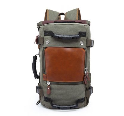 Рюкзак-сумка KK Desert многофункциональный Зеленый, Green Y0208