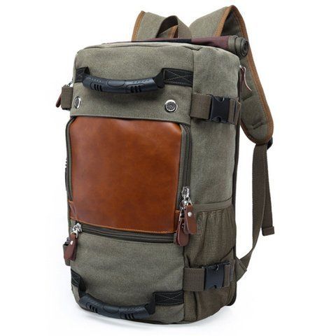 Рюкзак-сумка KK Desert многофункциональный Зеленый, Green Y0208