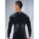 Компрессионный мужской комплект одежды для тренировок NJR 7в1 M Черный (NJR-02)