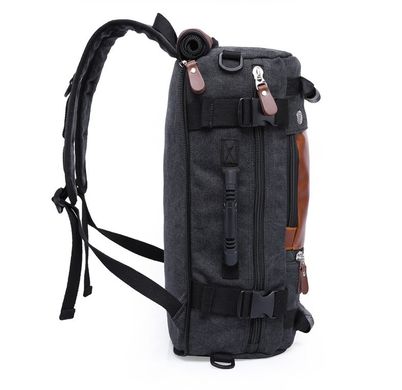 Рюкзак-сумка KK Desert многофункциональный Темно-серый, Dark gray Y0208