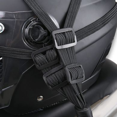 Сетка-Паук мотоциклетная багажная для крепления шлема и вещей, сетка-паук для топливного бака, сетка для мотоцикла MOTOWOLF Черная B4900113