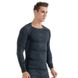 Компрессионный мужской комплект одежды для тренировок и спорта Fannai 5в1 M Серый-Синий (FNKV-01)