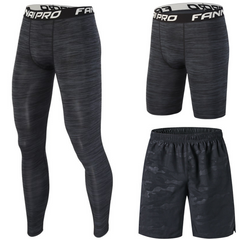 Чоловічий комплект одягу для тренувань Fannai M Темно-синій FA32