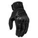 Мотоперчатки кожаные сенсорные с защитой костяшек кулака REV'IT Dirt 3 М Черные FGS139-1010