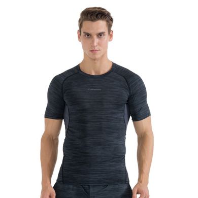 Компрессионный мужской комплект одежды для тренировок и спорта Fannai 5в1 M Серый-Синий (FNKV-03)