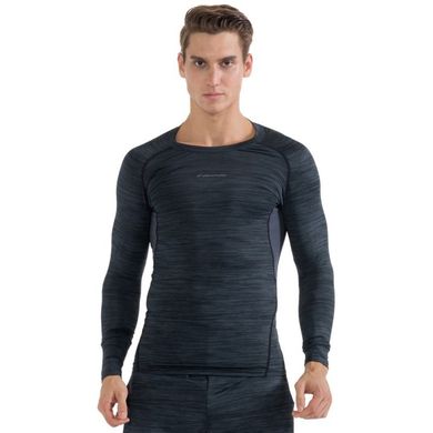 Компресійний чоловічий комплект одягу для тренувань та спорту Fannai 5в1 M Сірий-Синій (FNKV-03)